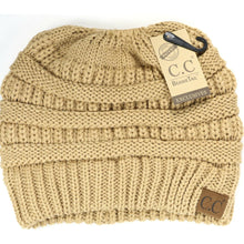Load image into Gallery viewer, Solid Classic CC Beanie Tail