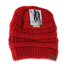 Load image into Gallery viewer, Solid Classic CC Beanie Tail