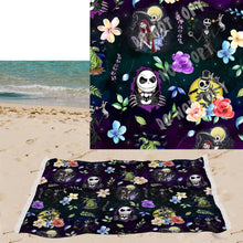 Load image into Gallery viewer, OVERSIZED BEACH TOWEL-FLORAL NBC