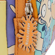 Load image into Gallery viewer, LoungeFly Nickelodeon Nick 90s Color Block Mini Backpack