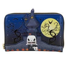 Load image into Gallery viewer, Funko Pop! by Loungefly Jack Skellington Glow Zip Around Wallet