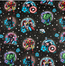 Load image into Gallery viewer, Avengers Floral Tattoo Mini Backpack