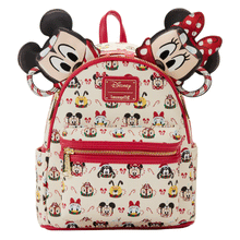 Load image into Gallery viewer, LoungeFly Disney Hot Cocoa Mini Backpack & Mouse Ears Headband