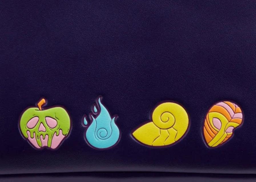 disney villains glow in the dark mini backpack LoungeFly Disney Villains Glow in the Dark Mini Backpack – Bims Venture  LLC, dba Autumn Fairy Designs