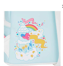 Load image into Gallery viewer, Loungefly - 40th Anniversary Limited Edition Care Bears Care-a-lot Castle Mini Backpack