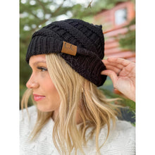 Load image into Gallery viewer, Classic Fuzzy Lined CC Beanie
