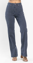 Load image into Gallery viewer, High Waist Tummy Control Striped Straight
