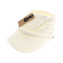 Load image into Gallery viewer, Knit Visor C.C Cap
