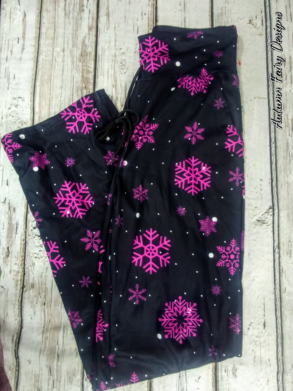Purple Snowflake Lounge Pants
