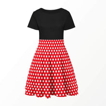 Load image into Gallery viewer, Polka Dot Swing Skirt
