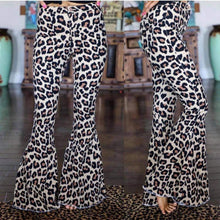 Load image into Gallery viewer, Leopard Flare Pants
