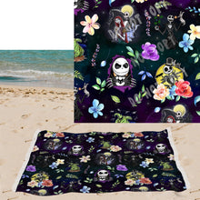 Load image into Gallery viewer, OVERSIZED BEACH TOWEL-FLORAL NBC
