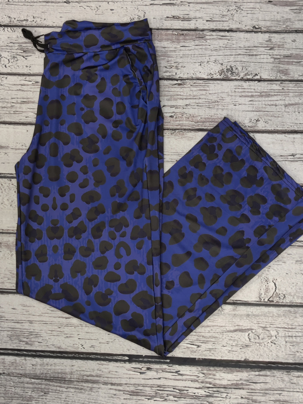 Blue Leopard Lounge Pants