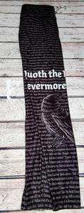 Quoth The Raven. Nevermore. Leggings