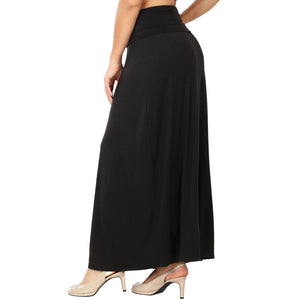 Classic Maxi Skirt (Navy)