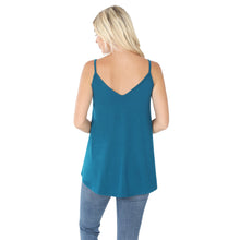 Load image into Gallery viewer, Reversible Spaghetti Strap Tank - Dark Teal
