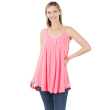 Load image into Gallery viewer, Shake&#39;em Cami with Adjustable Straps (Bright Pink)
