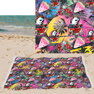 OVERSIZED BEACH TOWEL-SUMMERTIME M