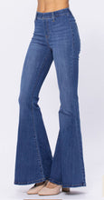Load image into Gallery viewer, Hi Waist Pull On Super Flare Jeans
