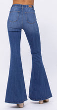 Load image into Gallery viewer, Hi Waist Pull On Super Flare Jeans
