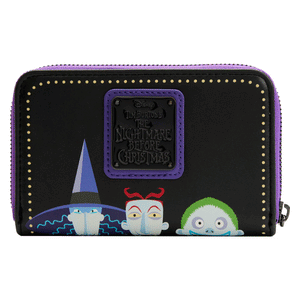 LoungeFly The Nightmare Before Christmas Glow Triple Pocket Mini Backpack