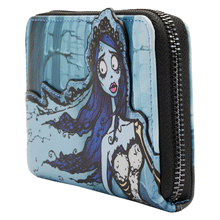 Load image into Gallery viewer, LoungeFly The Corpse Bride Emily Forest Zip Around Wallet
