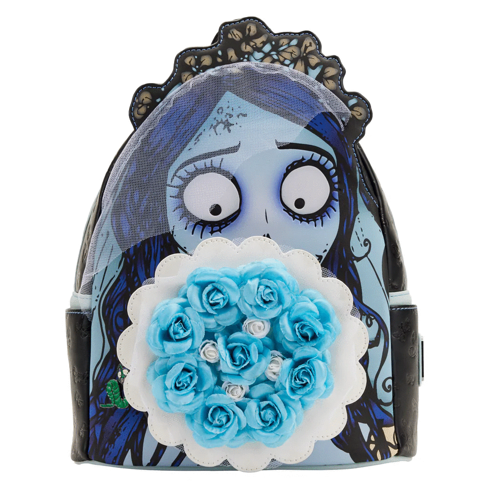LoungeFly The Corpse Bride Emily Bouquet Mini Backpack