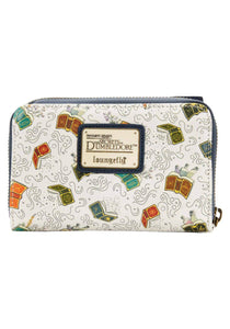 LoungeFly Fantastic Beasts Magical Books Zip Around Wallet