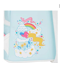 Load image into Gallery viewer, Loungefly - 40th Anniversary Limited Edition Care Bears Care-a-lot Castle Mini Backpack
