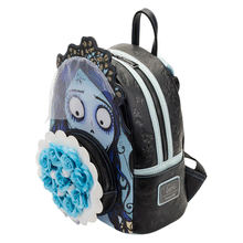 Load image into Gallery viewer, LoungeFly The Corpse Bride Emily Bouquet Mini Backpack

