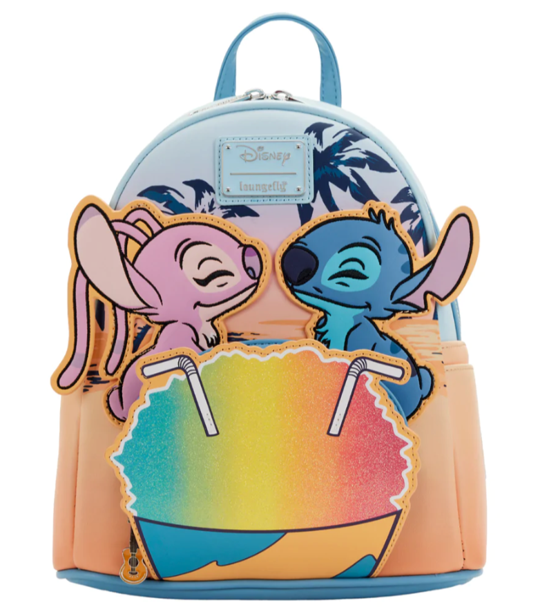 Lilo & Stitch Angel and Stitch Snow Cone Date Mini Backpack